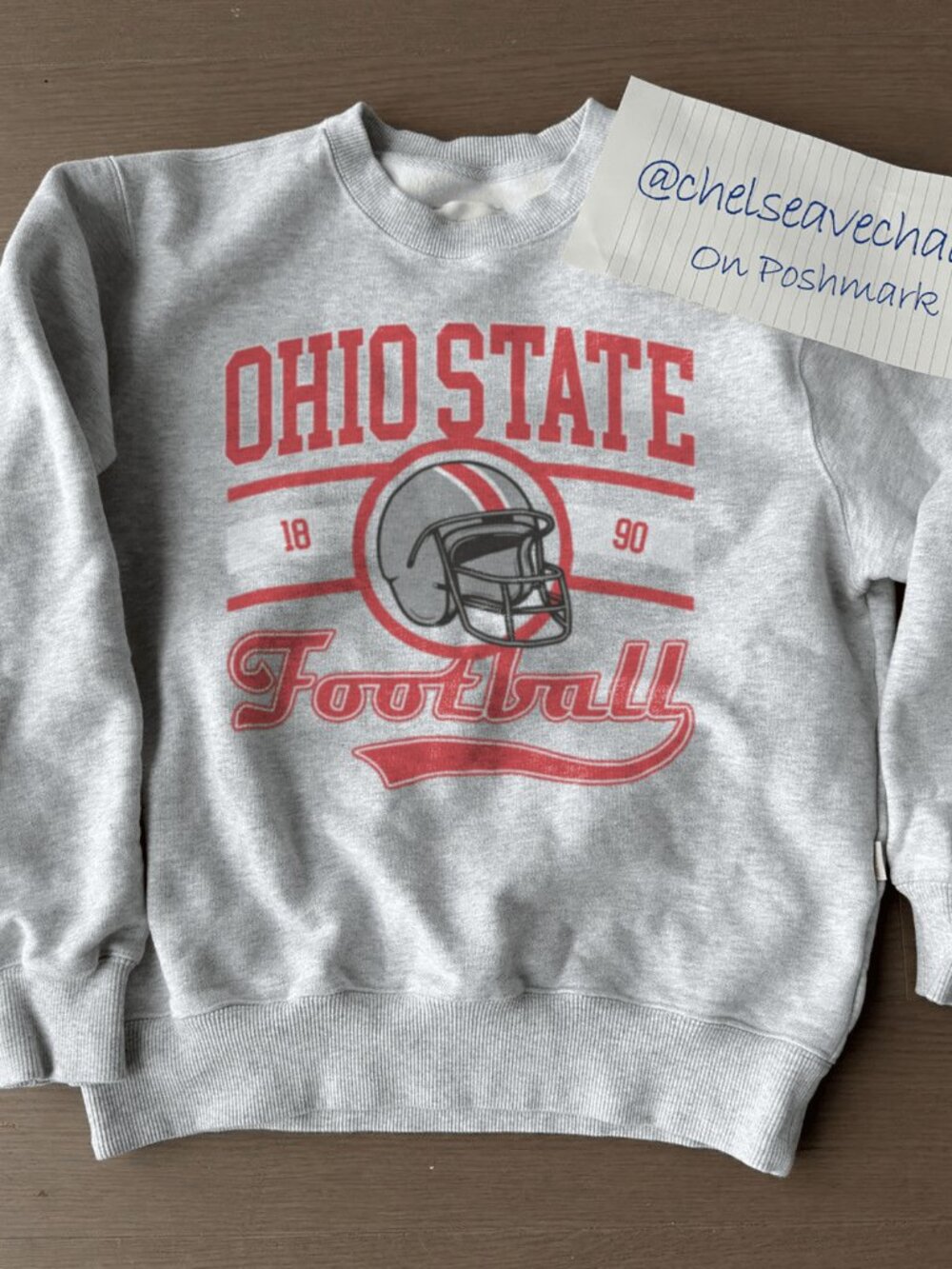 Vintage Ohio State Football Crewneck Sweatshirt, Ohio State Buckeyes Shirt Tee